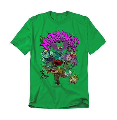 Logovision Men's Tales Of The Teenage Mutant Ninja Turtles Mutanimals T-Shirt