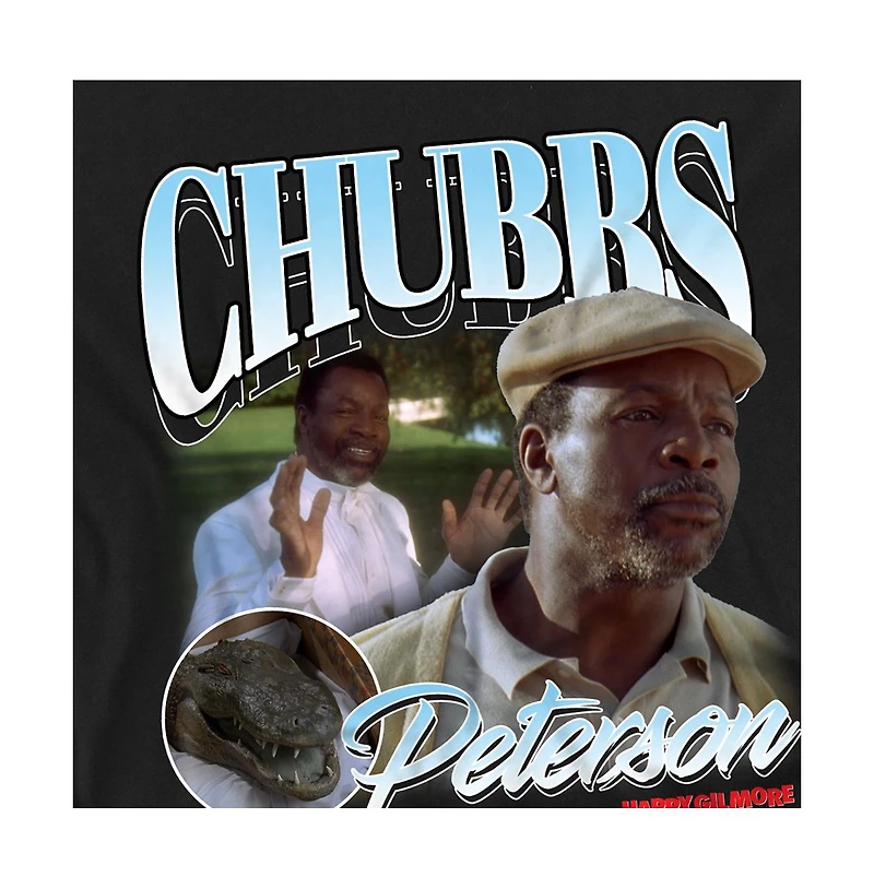 Logovision Men's Happy Gilmore Chubbs Homage T-Shirt