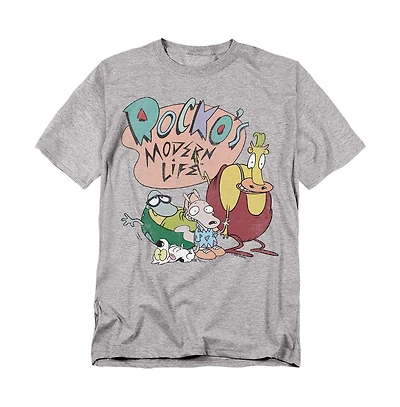 Logovision Men's Rocko's Modern Life Logo Group T-Shirt