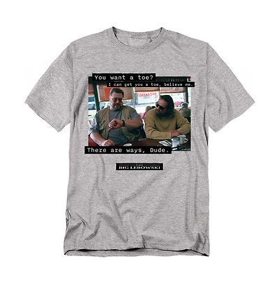 Logovision Men's The Big Lebowski You Want A Toe T-Shirt