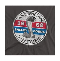 Logovision Men's Carroll Shelby Vintage Circle T-Shirt