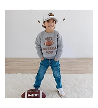 Sweet Wink Little and Big Boys Dad's Football Buddy Sweatshirt