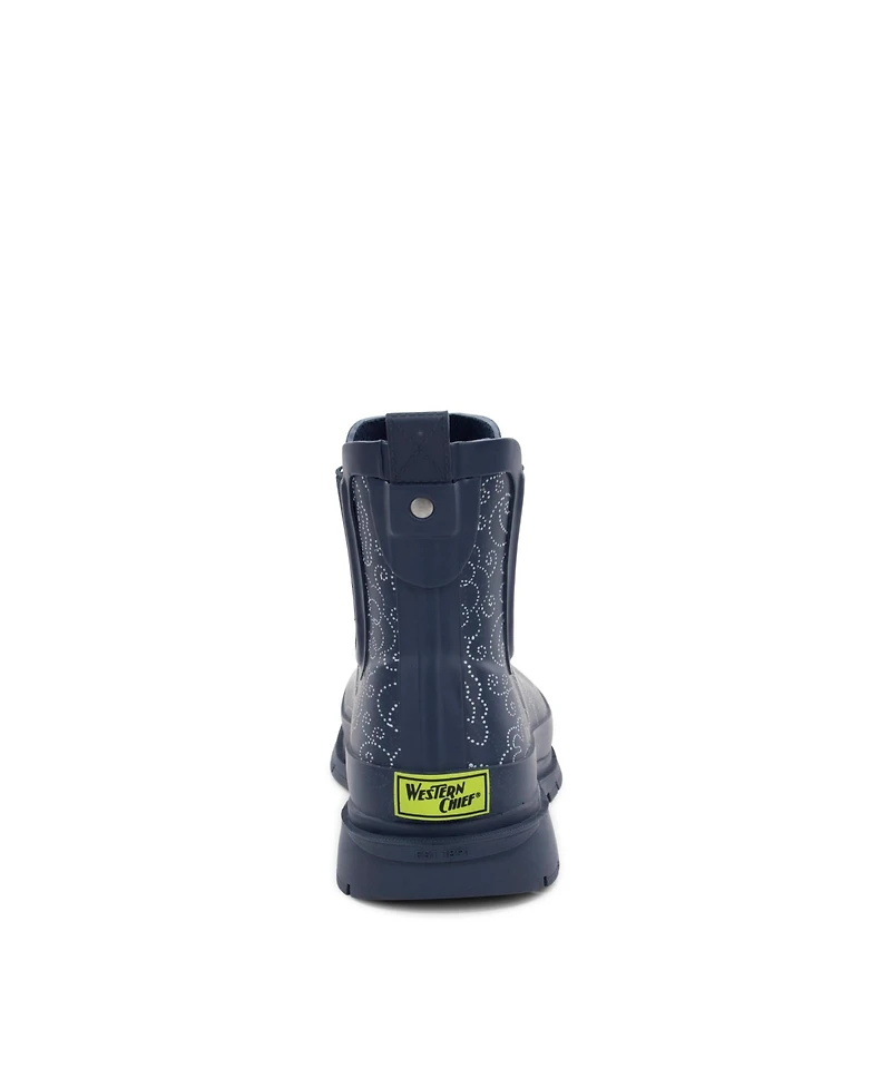Western Chief Womens Studded Chelsea Rain Boot