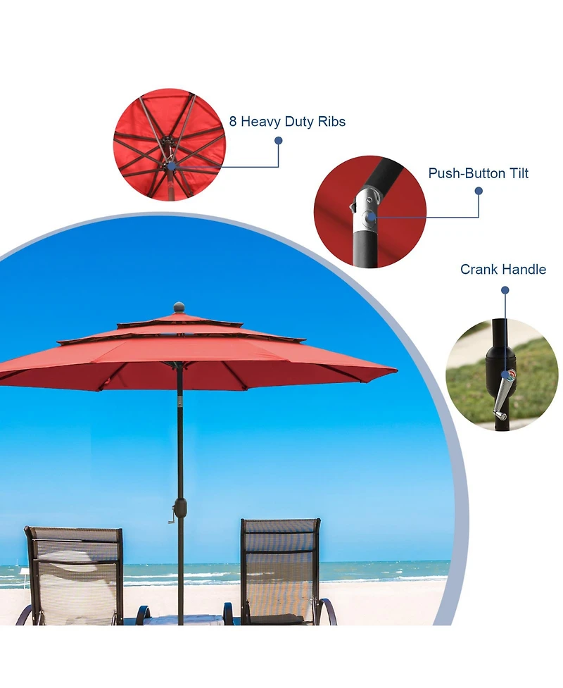Aoodor Garden Market Umbrella