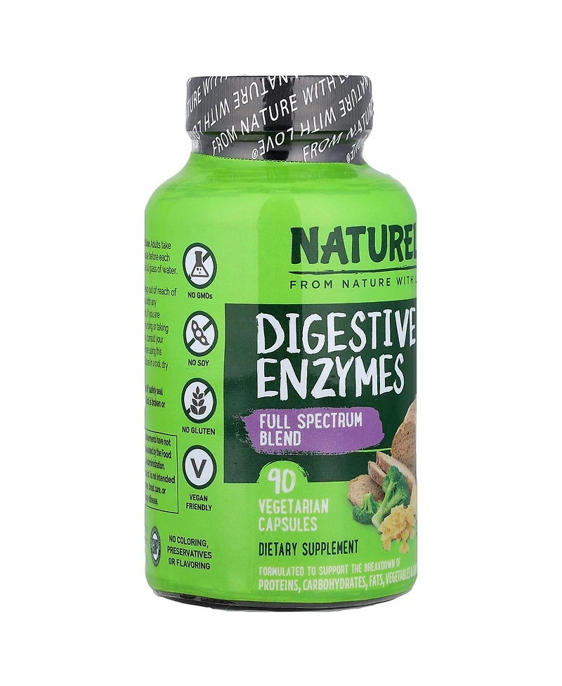 Naturelo Digestive Enzymes Full Spectrum Blend