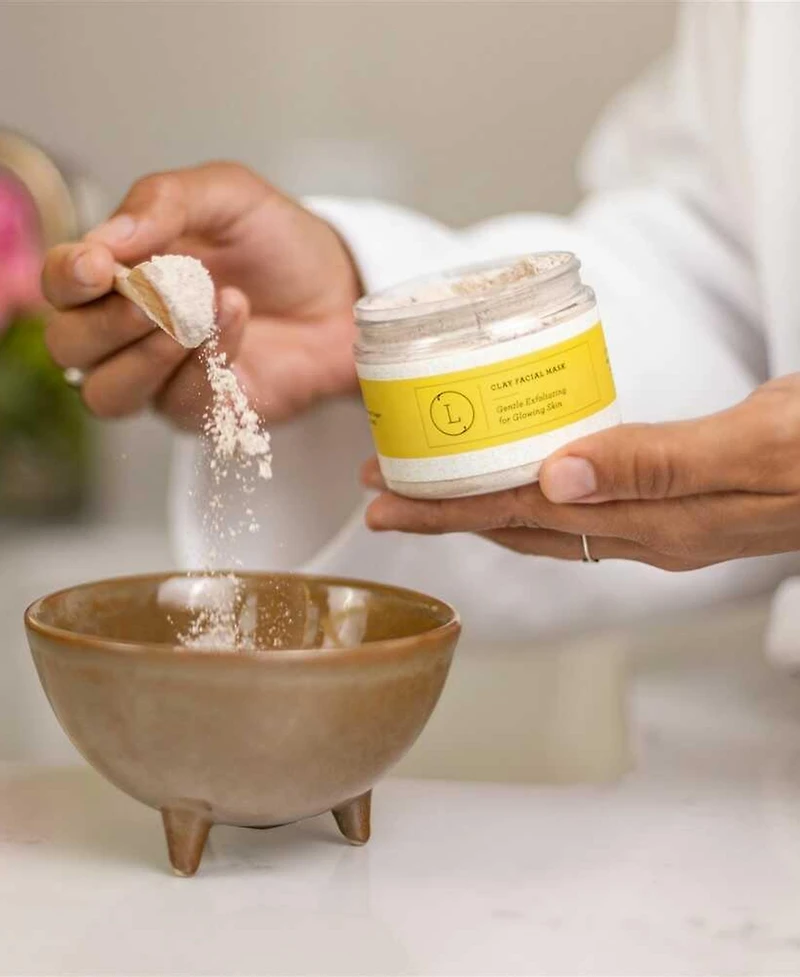 Lizush Natural Clay Exfoliating Facial Mask