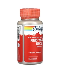 Solaray Red Yeast Rice, 600 mg, 45 Count
