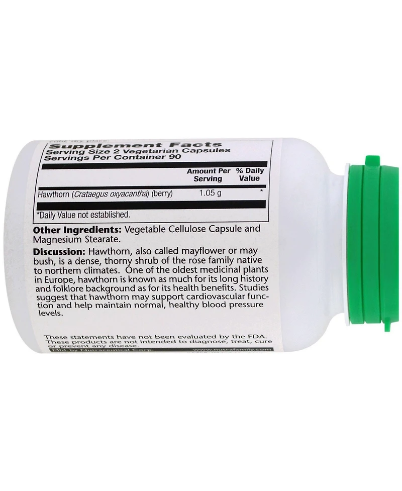Solaray True Herbs Hawthorn