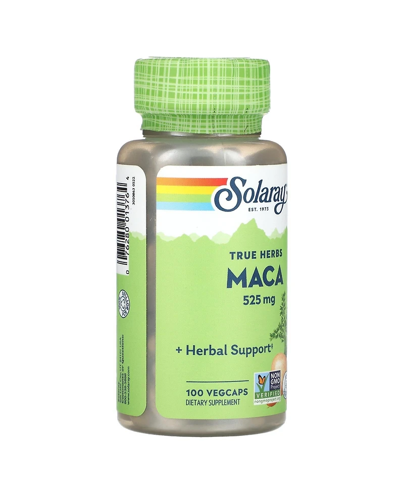 Solaray True Herbs Maca 525 mg