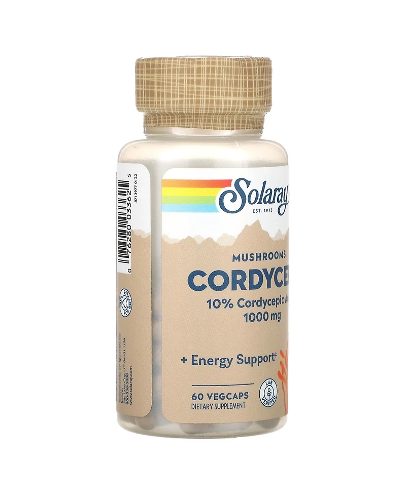 Solaray Mushrooms Cordyceps