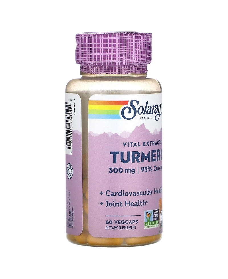 Solaray Turmeric 300 mg - 60 VegCaps