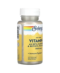 Solaray Dry Form Vitamin A 7 500 mcg