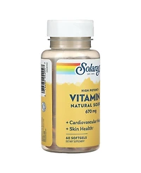 Solaray Vitamin E Natural Source High Potency 670 mg