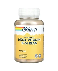 Solaray Mega Vitamin B-Stress Timed Release - 120 VegCaps