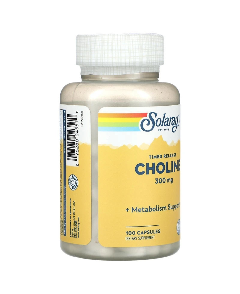 Solaray Timed Release Choline 300 mg