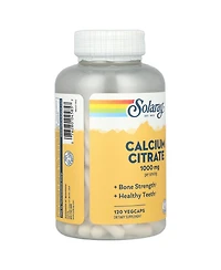 Solaray Calcium Citrate - 120 VegCaps (250 mg per Capsule)