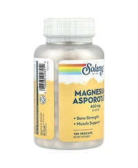 Solaray Magnesium Asporotate - 120 VegCaps (200 mg per Capsule)