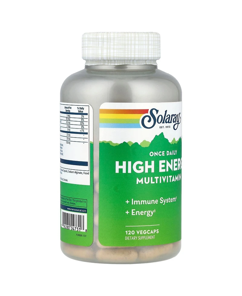 Solaray Once Daily High Energy Multivitamin