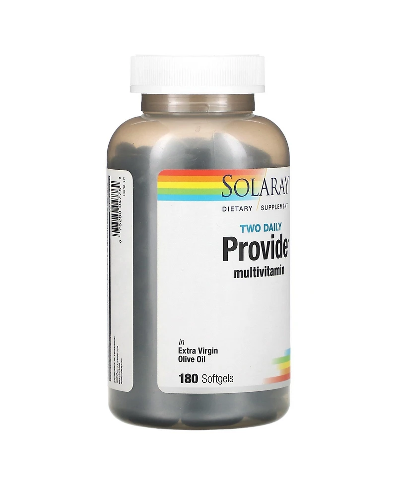 Solaray Two Daily Provide Multivitamin