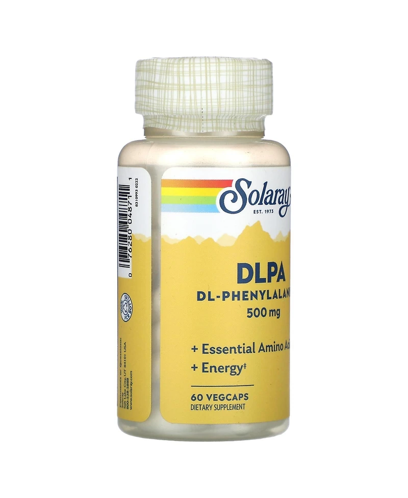 Solaray Dlpa Dl-Phenylalanine 500 mg