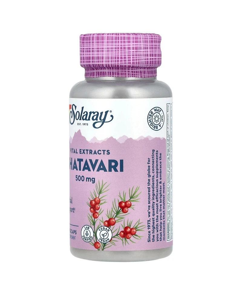 Solaray Vital Extracts Shatavari 500 mg