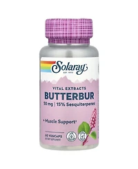 Solaray Vital Extracts Butterbur 50 mg - 60 VegCaps