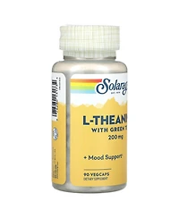 Solaray L-Theanine With Green Tea - 90 VegCaps