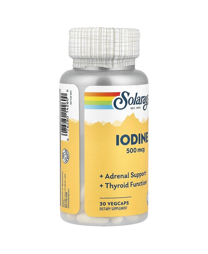 Solaray Iodine 500 mcg
