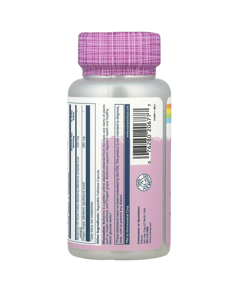 Solaray Berberine with Oregon Grape - 60 VegCaps