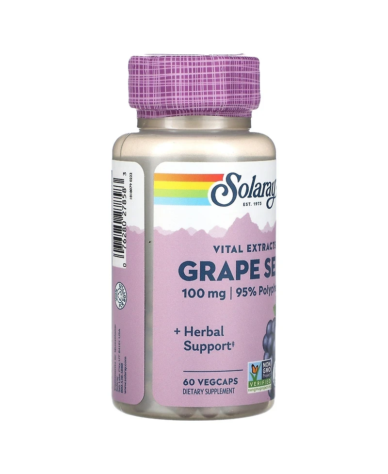 Solaray Vital Extracts Grape Seed 100 mg