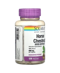 Solaray Horse Chestnut Seed Extract - 120 VegCaps