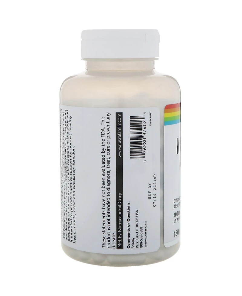 Solaray Magnesium Citrate