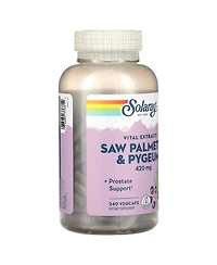 Solaray Vital Extracts Saw Palmetto & Pygeum 420 mg