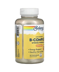 Solaray High Potency B-Complex Natural Orange - 50 Chewables