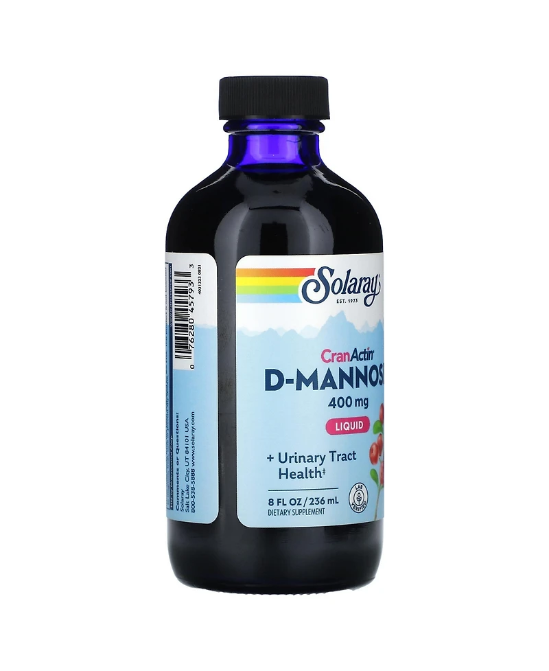 Solaray Liquid CranActin D-Mannose