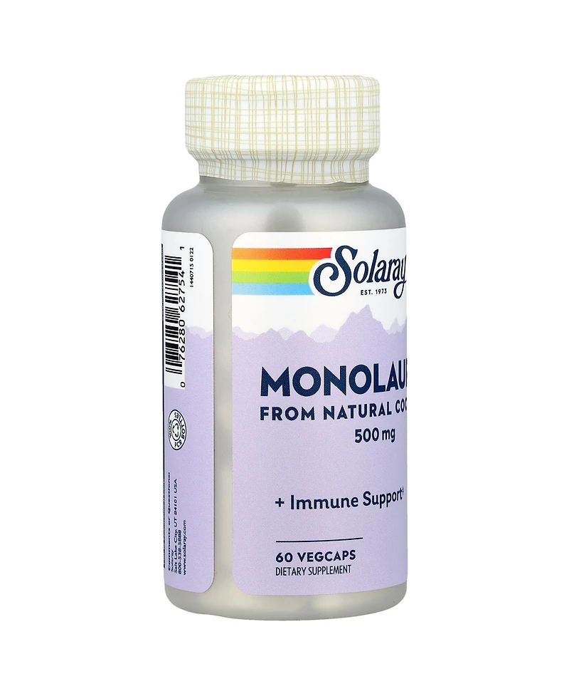 Solaray Monolaurin 500 mg - 60 VegCaps