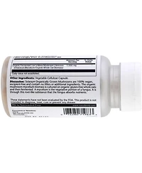 Solaray Organic Lion's Mane Fermented - 60 Organic Capsules (500 mg per Capsule)