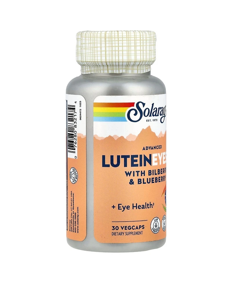 Solaray Advanced Lutein Eyes 24 with Bilberry & Blueberry
