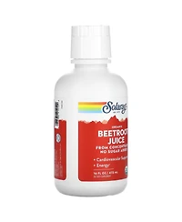 Solaray Organic Beetroot Juice from Concentrate | Supports Healthy Energy, Heart & Brain