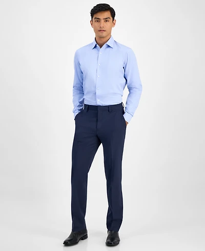 Hugo by Boss Men's Modern-Fit Solid Wool-Blend Suit Separate Pants