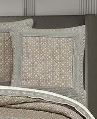 J Queen New York Alaro Embossed Sham, European