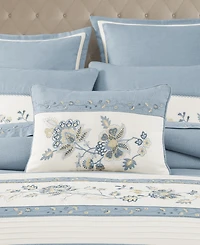 J Queen New York Garden Bloom Boudoir Decorative Pillow, 14" x 20"
