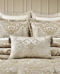J Queen New York Amaretto Boudoir Decorative Pillow, 14" x 22"