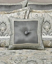 J Queen New York Annabelle Damask Decorative Pillow, 18" x 18"