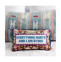 Furbish Studio Needlepoint Pillow