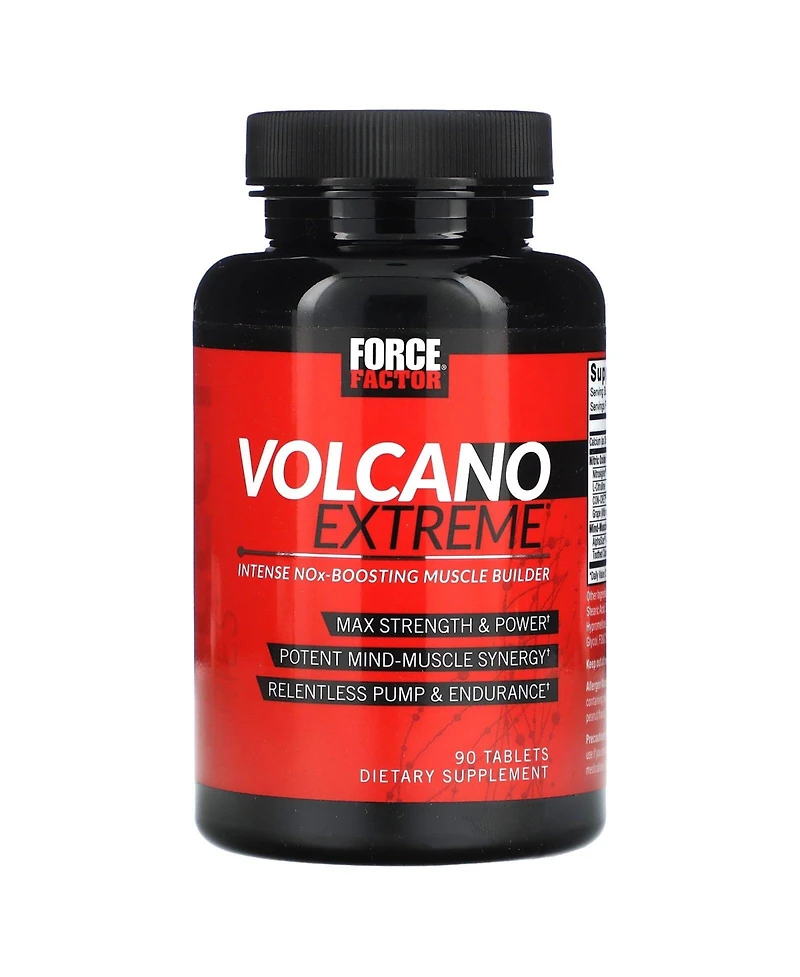 Force Factor Volcano Extreme Intense NOx-Boosting Muscle Builder