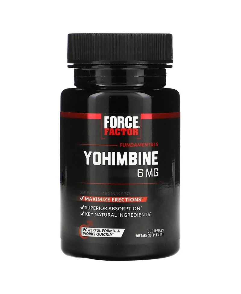 Force Factor Yohimbine 6 mg