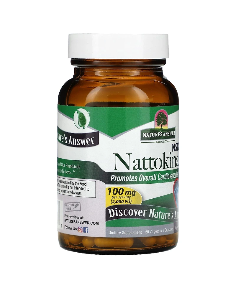 Nature's Answer Nattokinase 100 mg