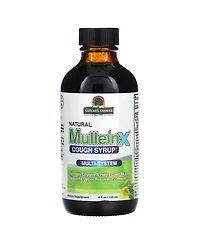 Nature's Answer Mullein-x Multi System Cough Syrup 4 Ounce | Soothes Coughs & Clears Mucus |