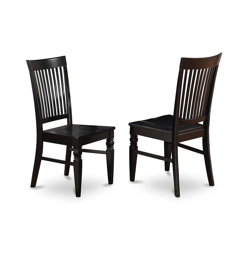 East West Furniture 5 Pc small Kitchen Table set - Table and 4 Dining Chairs